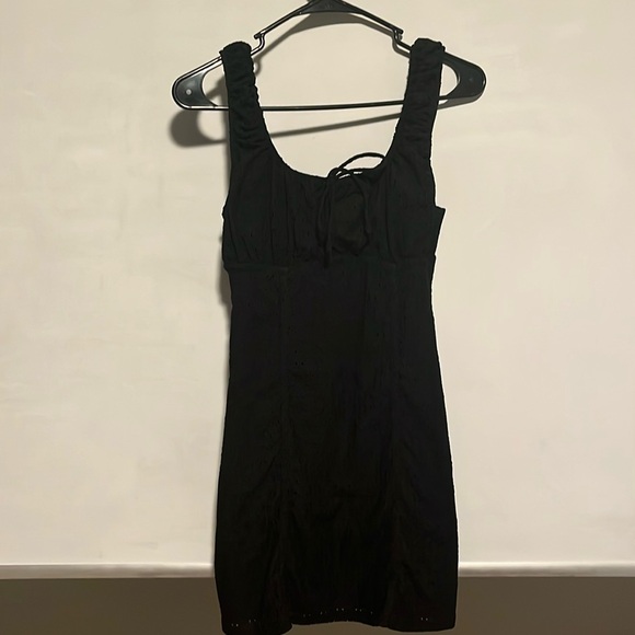 Cute Black Mini Dress - Picture 1 of 4